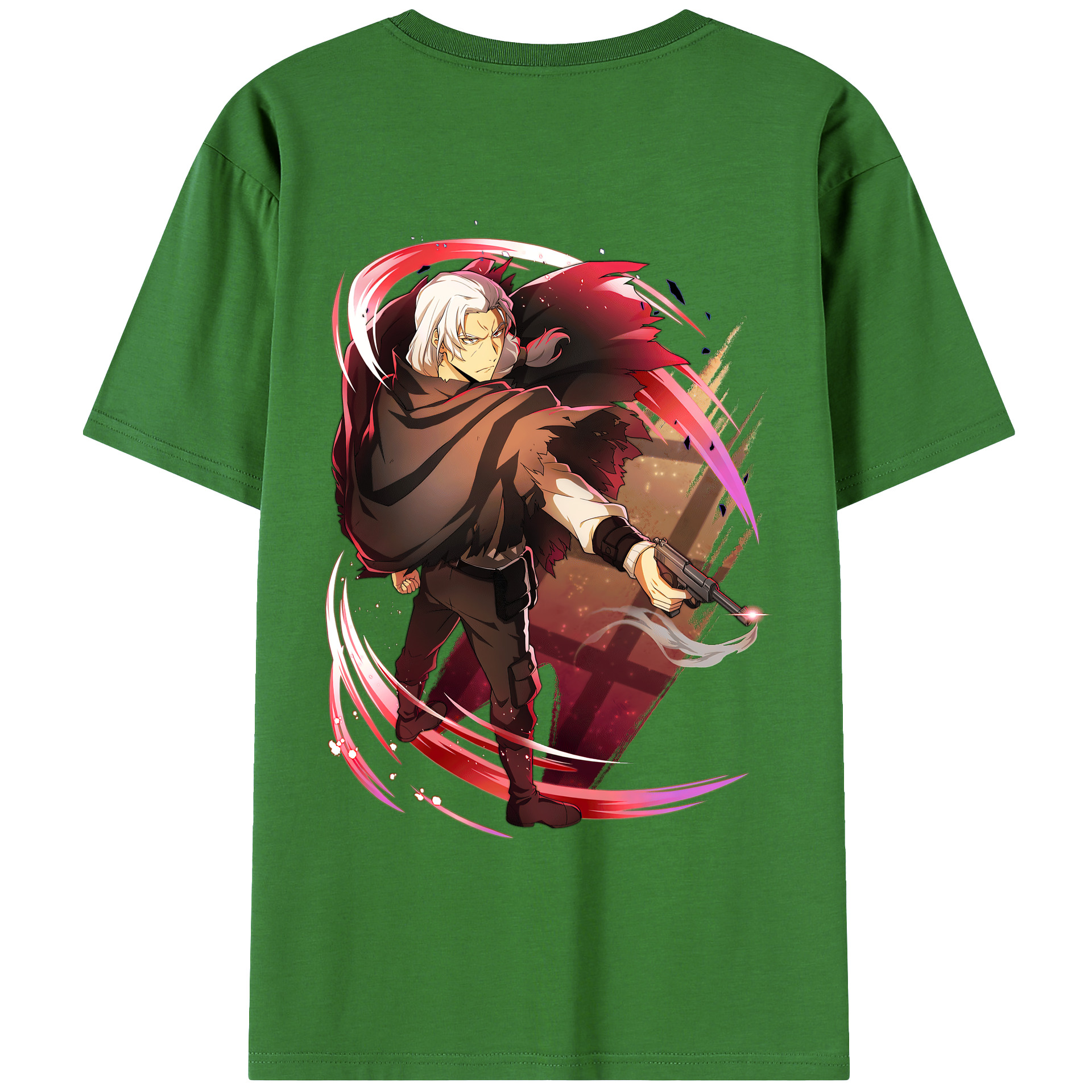 （画像用） 文豪ストレイドッグス Bungo Stray Dogs レディース半袖Tシャツ(バックプリント)